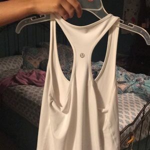 LULULEMON white tank top